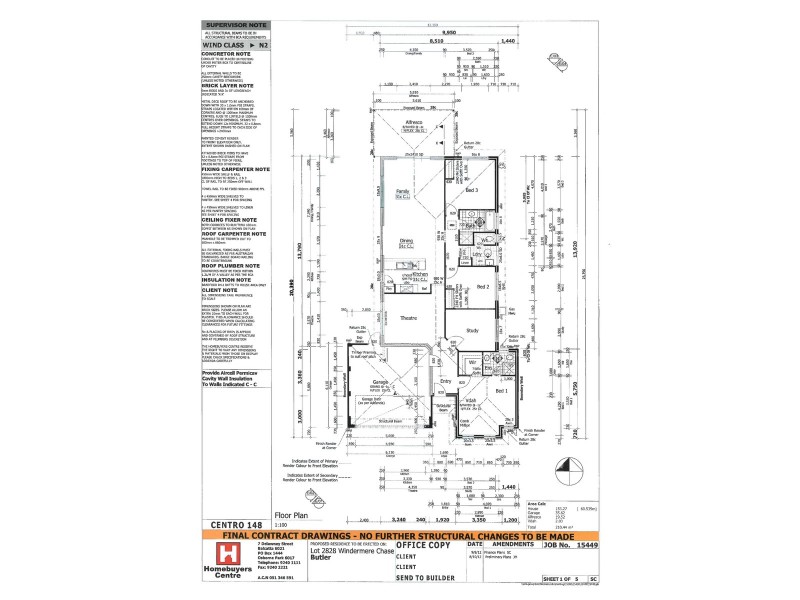 30 Windermere Chase, Butler WA 6036 Floorplan