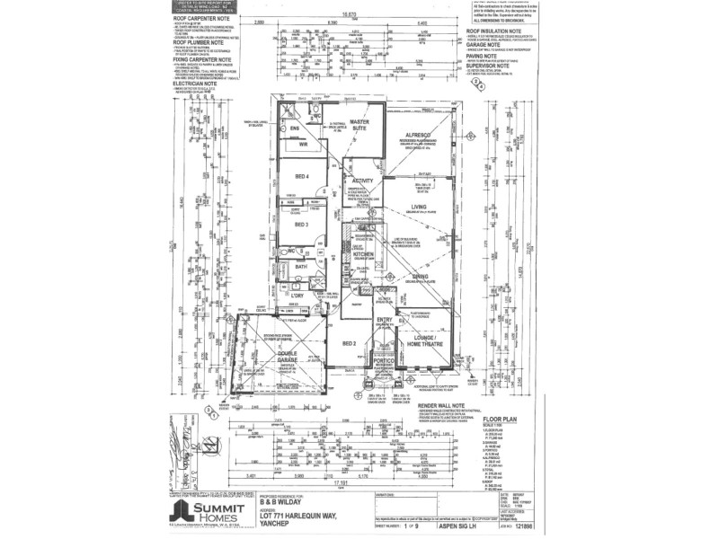 16 Harlequin Way, Yanchep WA 6035 Floorplan