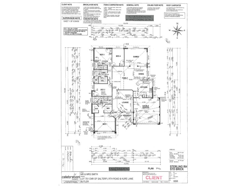 23 Salterforth Road, Butler WA 6036 Floorplan