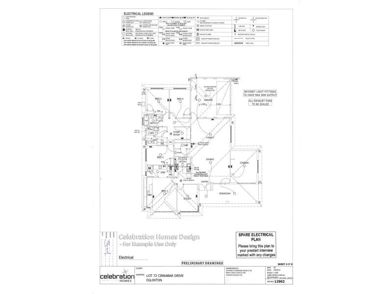 50 Cinnabar Drive, Eglinton WA 6034 Floorplan