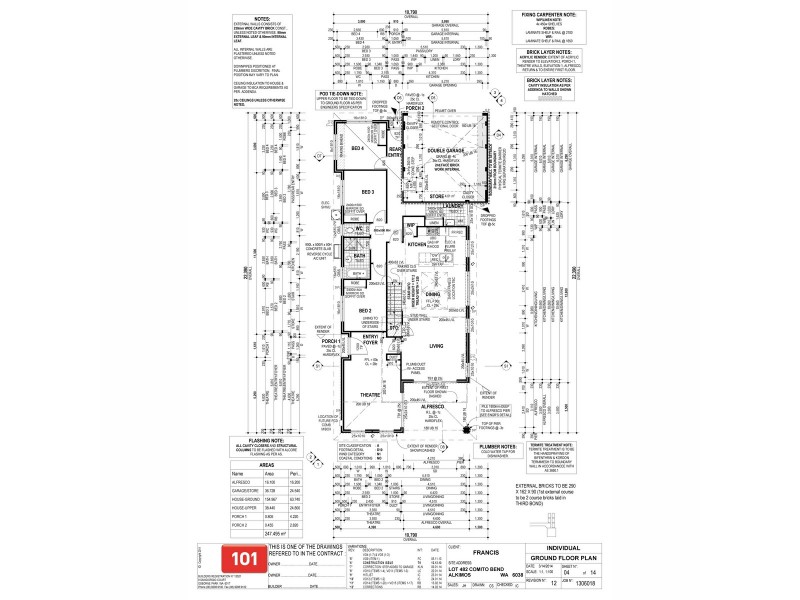 7 Comito Bend, Alkimos WA 6038 Floorplan