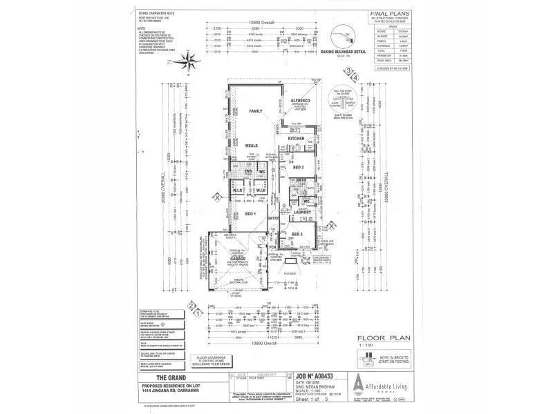 6 Jingana Road, Banksia Grove WA 6031 Floorplan