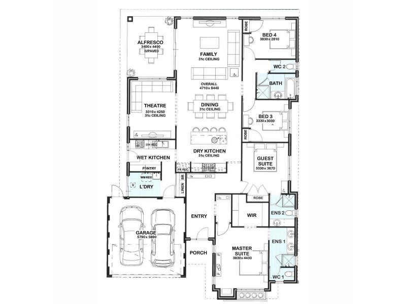 16 Helios Street, Eglinton WA 6034 Floorplan