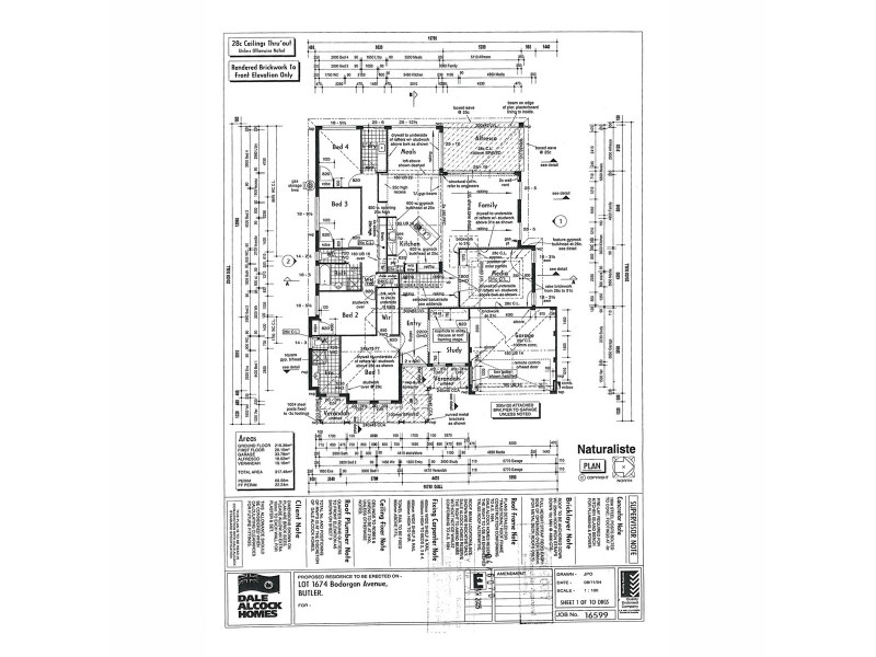 1 Bodorgan Avenue, Butler WA 6036 Floorplan
