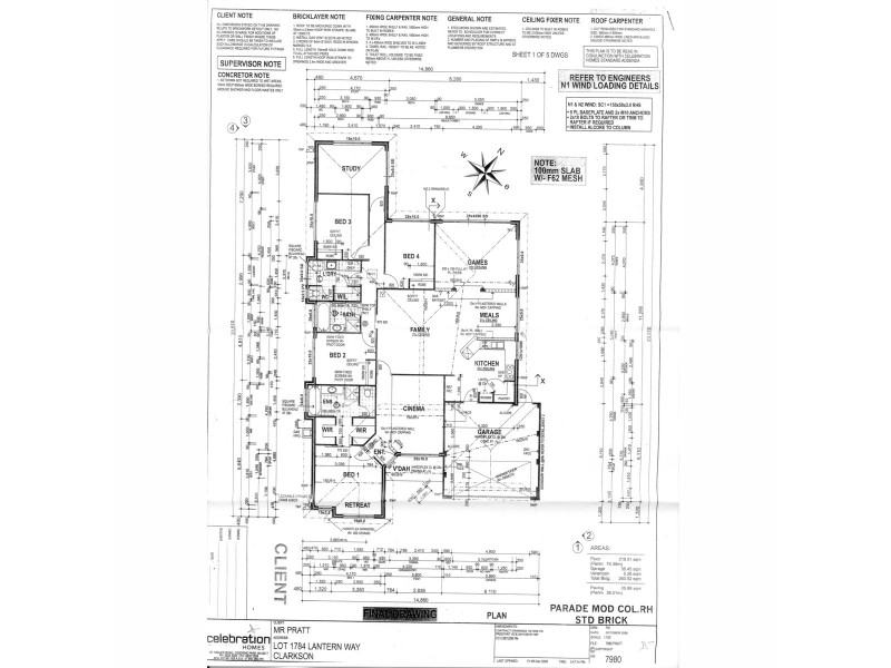 17 Lantern Way, Clarkson WA 6030 Floorplan