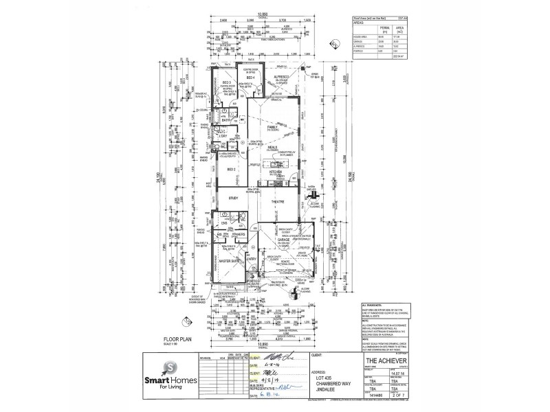 7 Chambered Way, Jindalee WA 6036 Floorplan