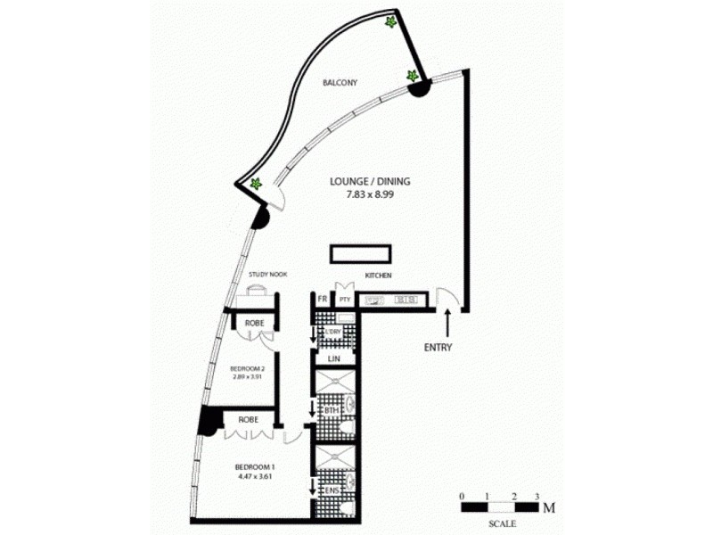129 Harrington St, Sydney NSW 2000 Floorplan