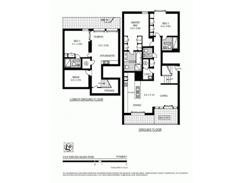 Pyrmont NSW 2009 Floorplan