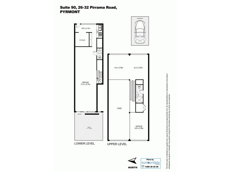 90/2 Jones Bay Wharf, Pyrmont NSW 2009 Floorplan
