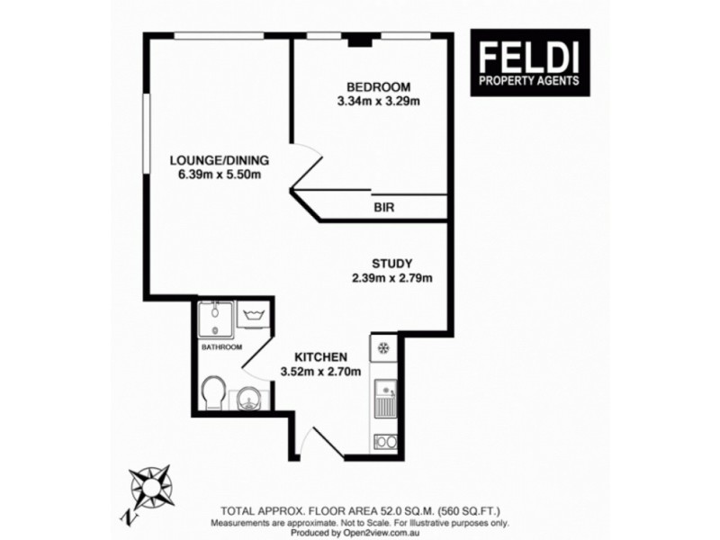 1101/38 Bridge Street, Sydney NSW 2000 Floorplan