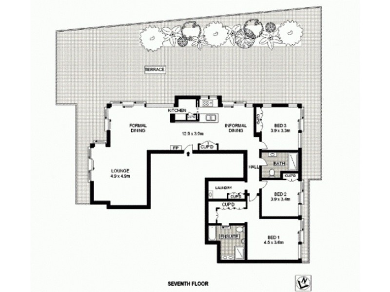 Pyrmont NSW 2009 Floorplan