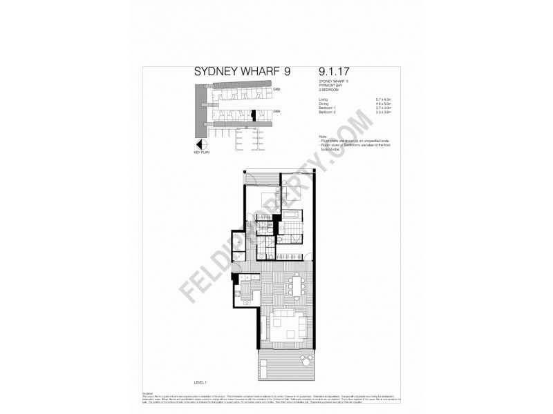 17/56 Pirrama Road, Pyrmont NSW 2009 Floorplan