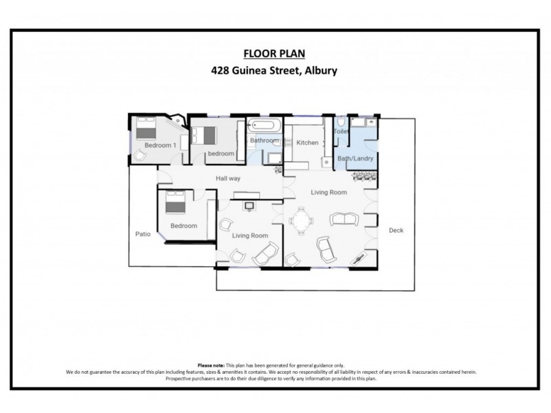 428 Guinea Street, Albury NSW 2640 Floorplan