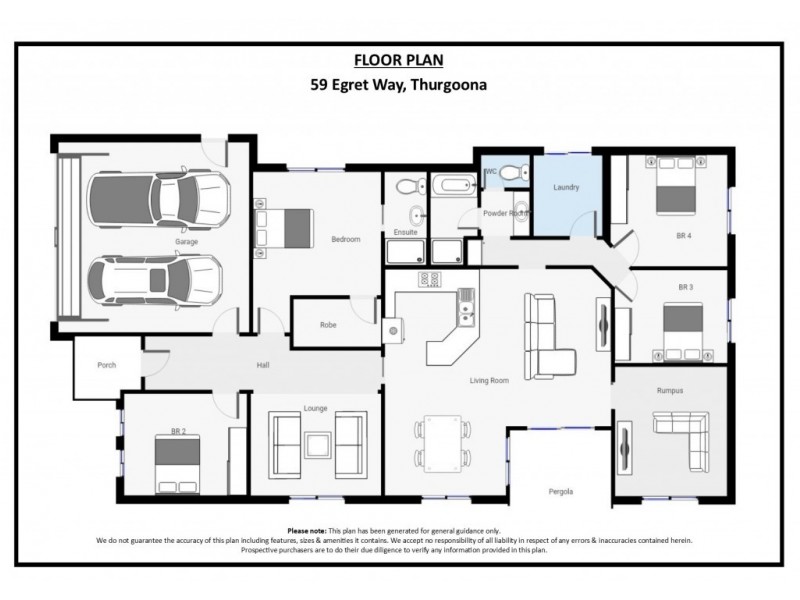 59 Egret Way, Thurgoona NSW 2640 Floorplan