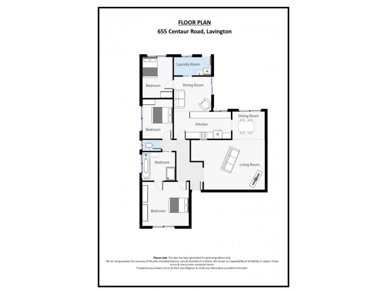 655 Centaur Road, Lavington NSW 2641 Floorplan