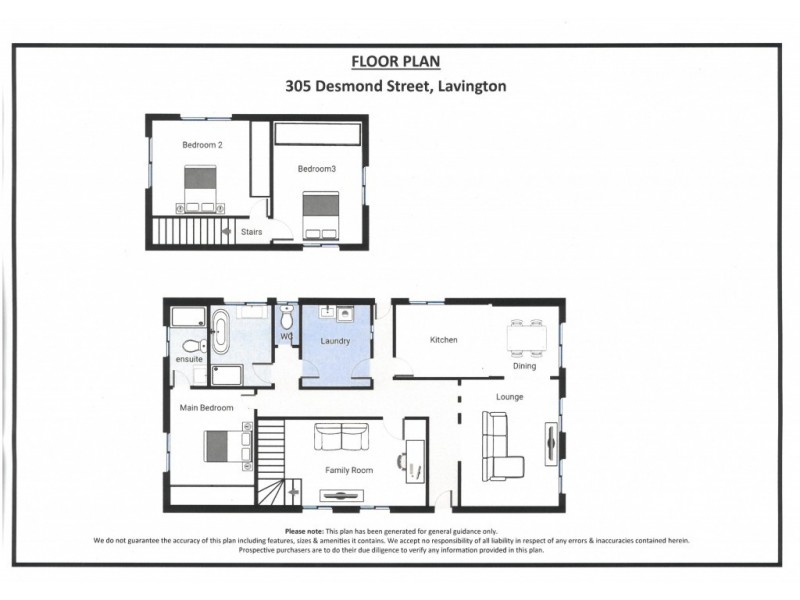 305 Desmond Street, Lavington NSW 2641 Floorplan