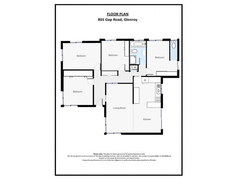 801 Gap Road, Glenroy NSW 2640 Floorplan