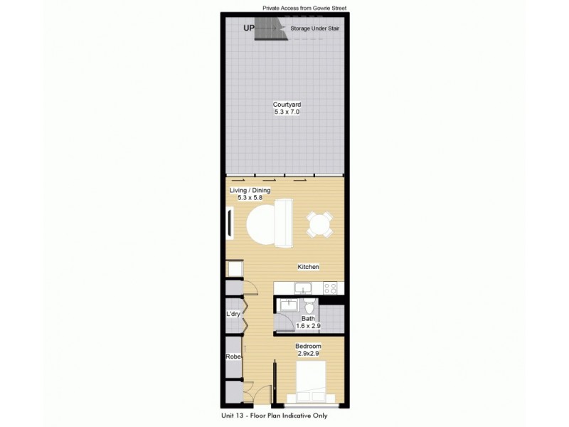 U13 62 Waldheim Street, Annerley QLD 4103 Floorplan