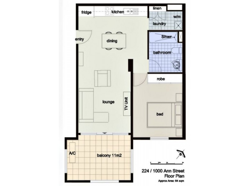 224/ 1000 Ann Street, Fortitude Valley QLD 4006