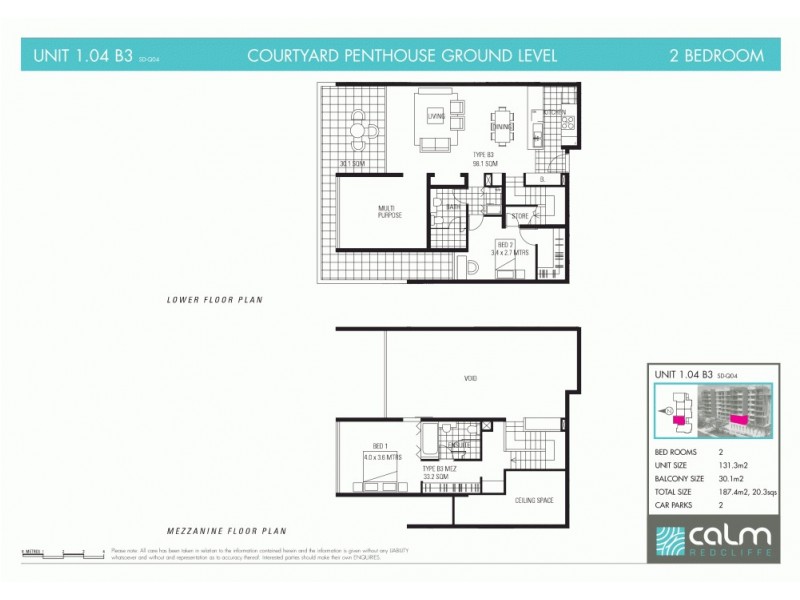 25-33 Dix Street, Redcliffe QLD 4020 Floorplan