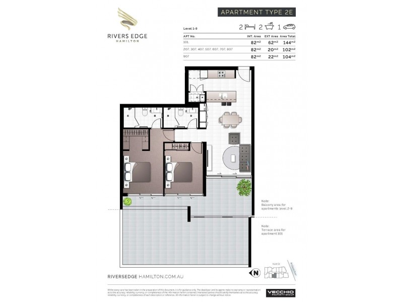 307/8 Hunt Street, Hamilton QLD 4007