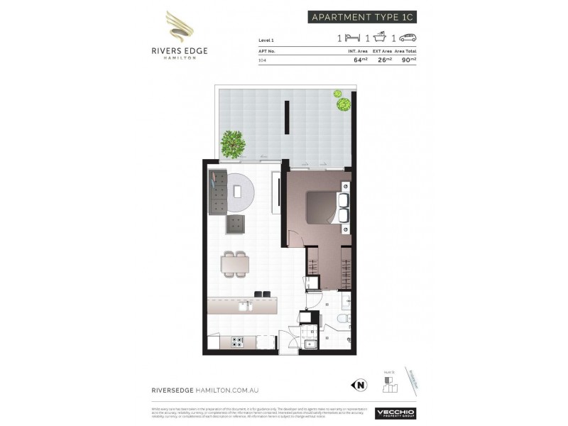 104 /8 Hunt Street, Hamilton QLD 4007