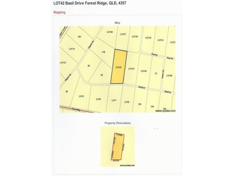 Lot 42 Basil Drive, Forest Ridge QLD 4357