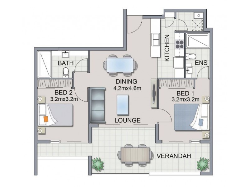 U18 90 Norton Street, Upper Mount Gravatt QLD 4122 Floorplan