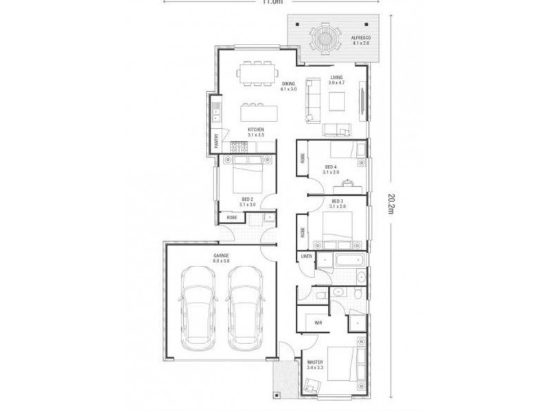 Heathwood QLD 4110 Floorplan