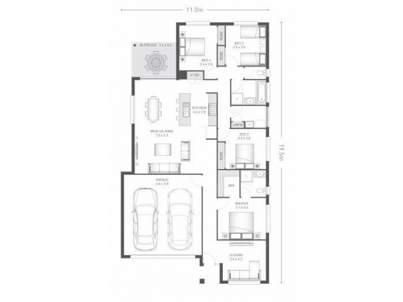 Heathwood QLD 4110 Floorplan
