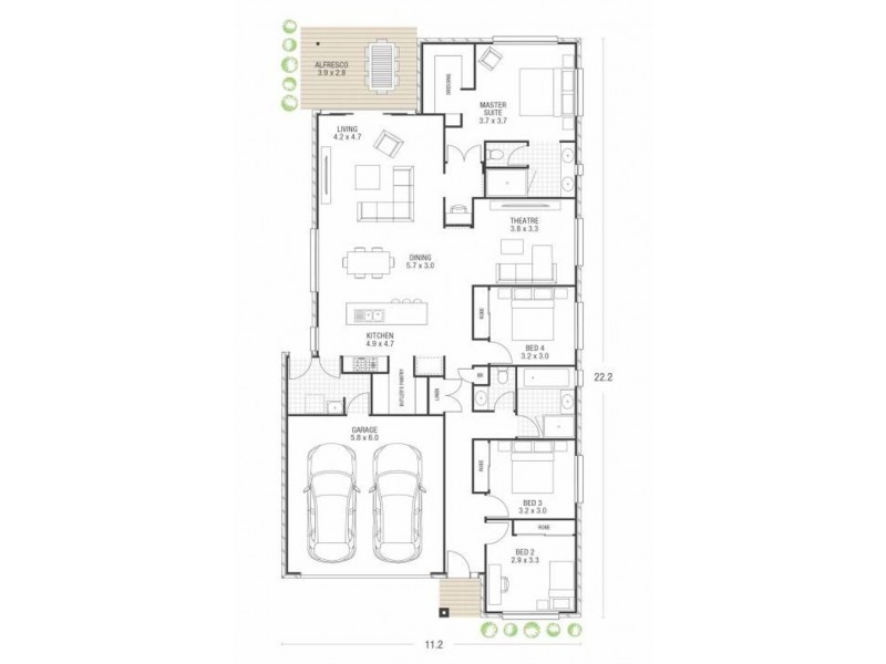 Heathwood QLD 4110 Floorplan
