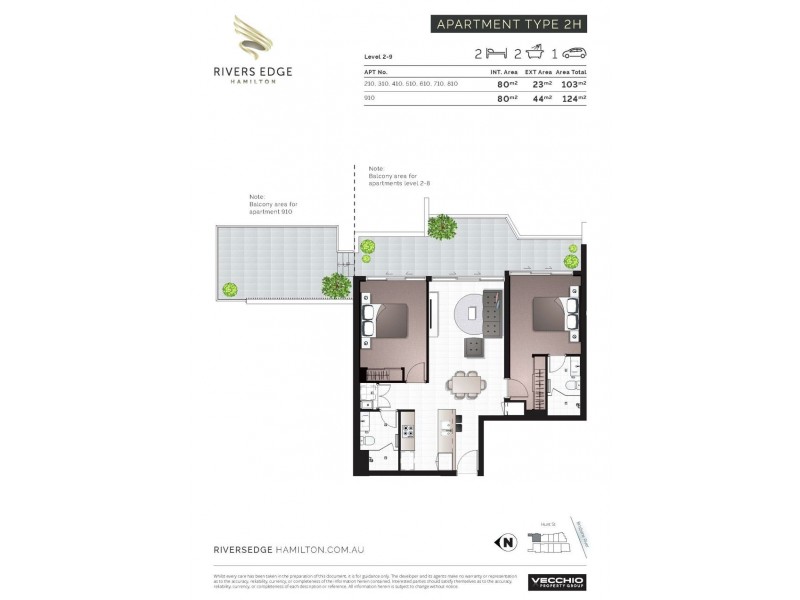 U810 /8 Hunt Street, Hamilton QLD 4007