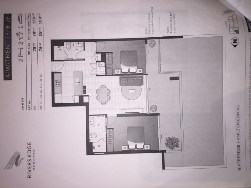 U611 /8 Hunt Street, Hamilton QLD 4007