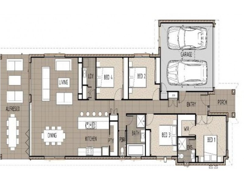 Oxley QLD 4075 Floorplan