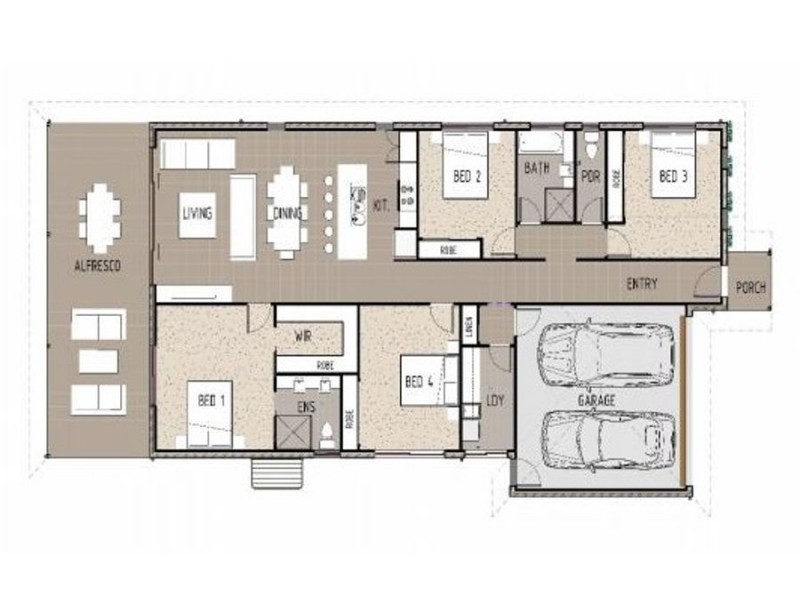 Oxley QLD 4075 Floorplan