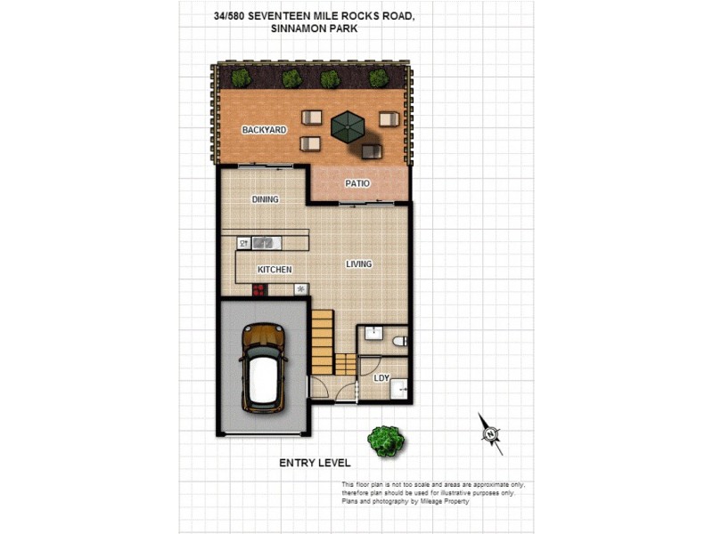 53/580 Seventeen Mile Rocks Road, Sinnamon Park QLD 4073 Floorplan