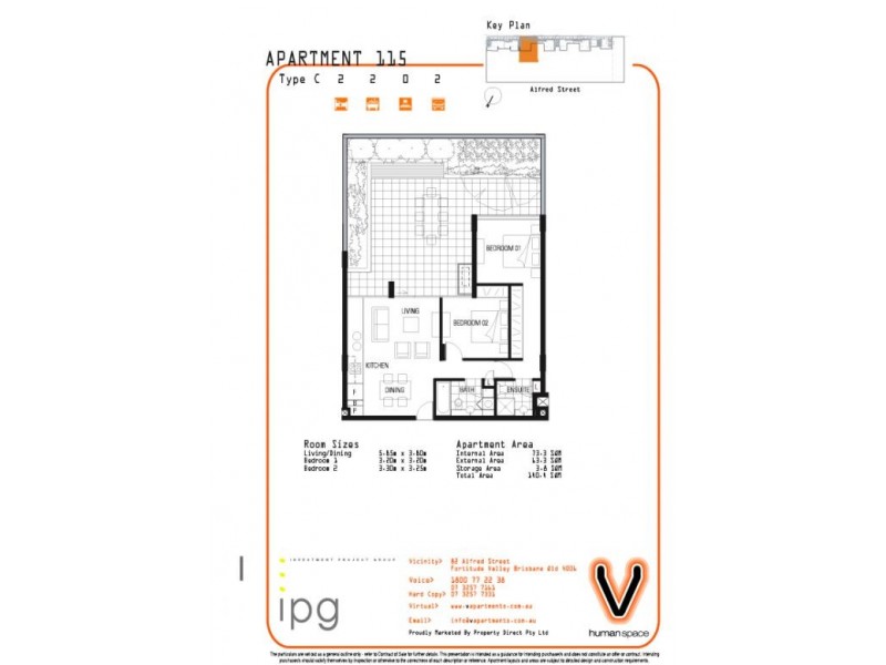 115/82 Alfred Street, Fortitude Valley QLD 4006