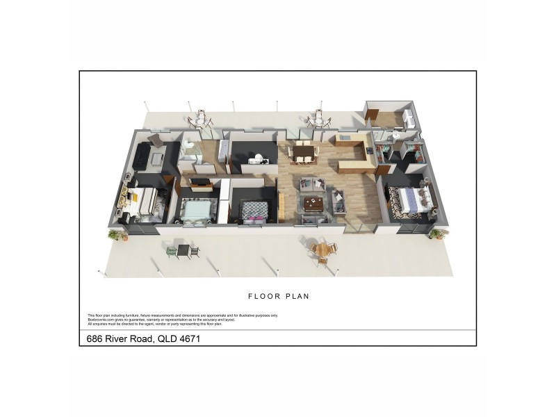 686 River Road, Bungadoo QLD 4671 Floorplan