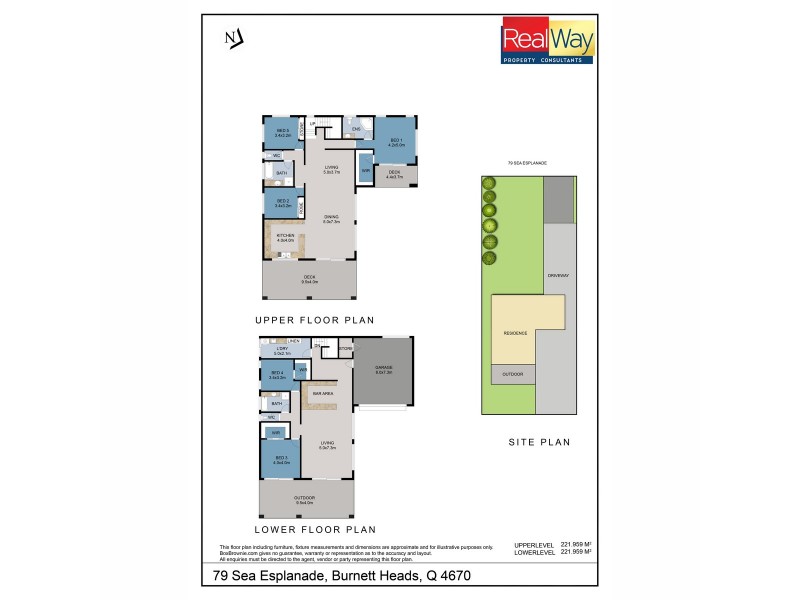79 Sea Esplanade, Burnett Heads QLD 4670 Floorplan