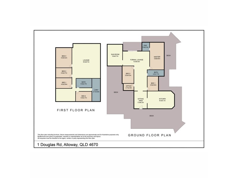 1 Douglas Road, Alloway QLD 4670 Floorplan