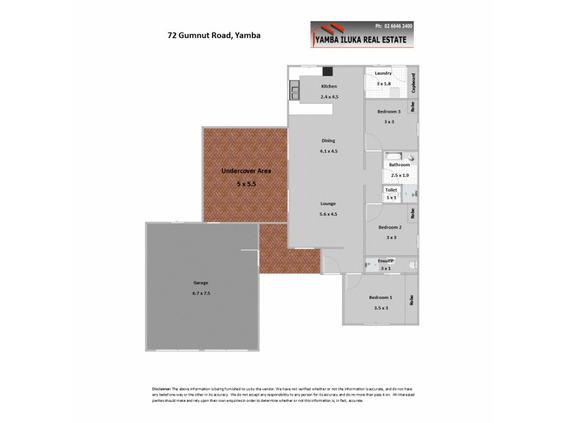 72 Gumnut Road, Yamba NSW 2464 Floorplan