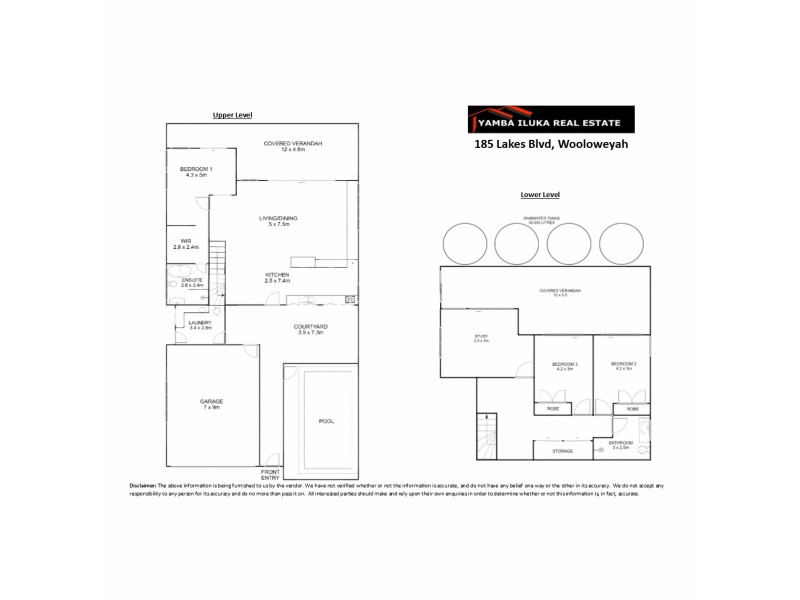 185 Lakes Bvd, Wooloweyah NSW 2464 Floorplan