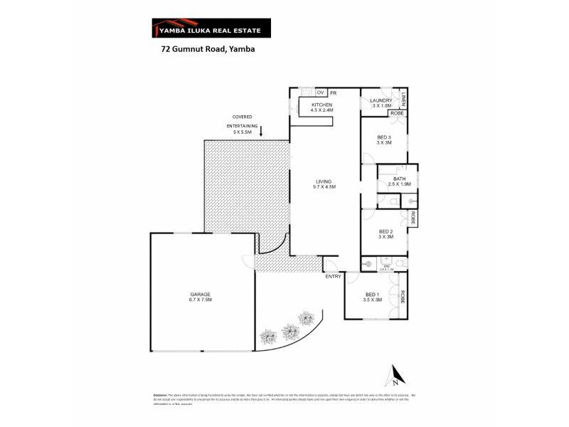 72 Gumnut Road, Yamba NSW 2464 Floorplan