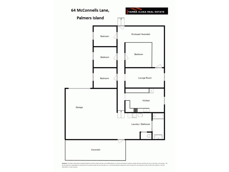 64 McConnells Lane, Palmers Island NSW 2463 Floorplan