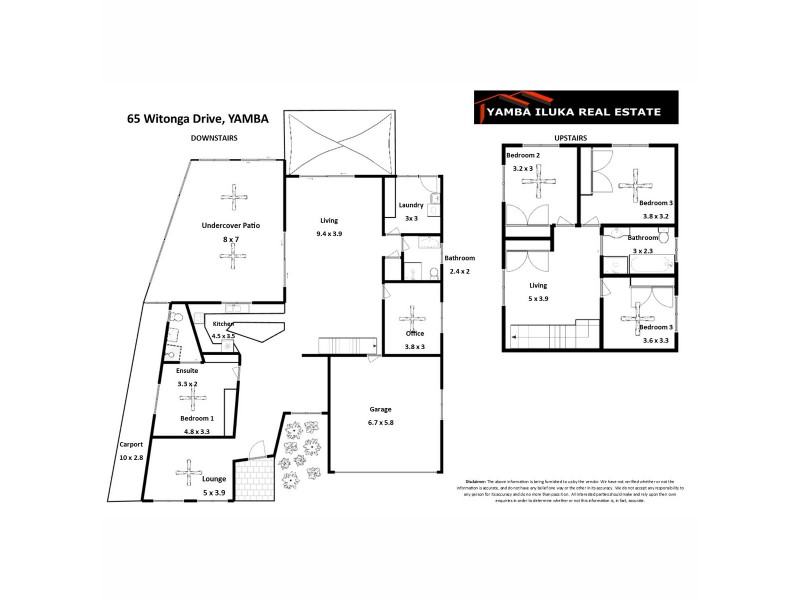 65 Witonga Drive, Yamba NSW 2464 Floorplan