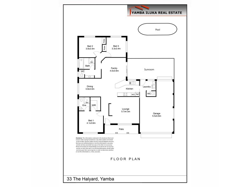 33 The Halyard, Yamba NSW 2464 Floorplan