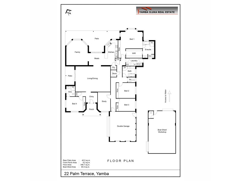 22 Palm Terrace, Yamba NSW 2464 Floorplan