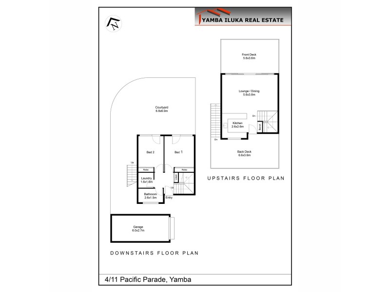 4/11 Pacific Parade, Yamba NSW 2464 Floorplan