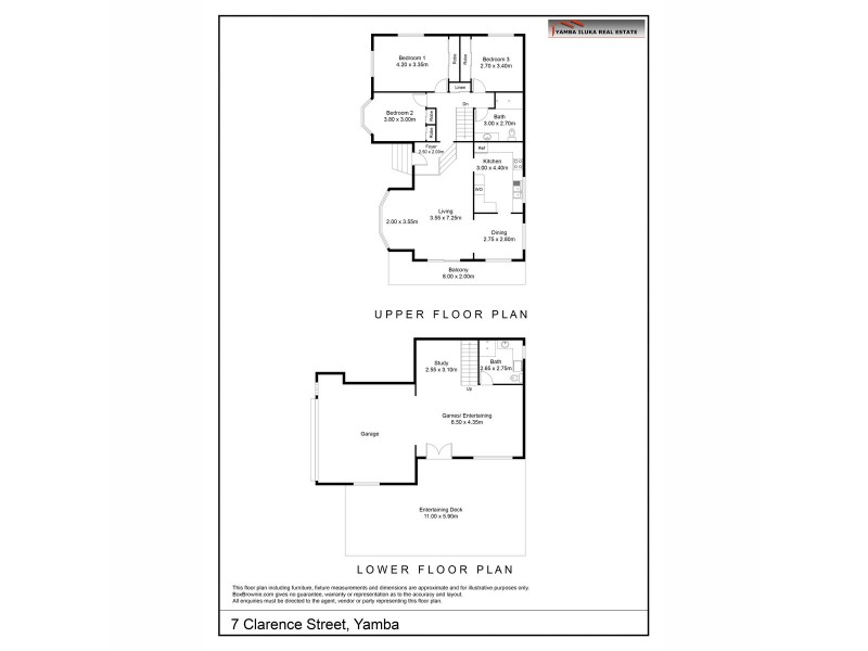 7 Clarence Street, Yamba NSW 2464 Floorplan