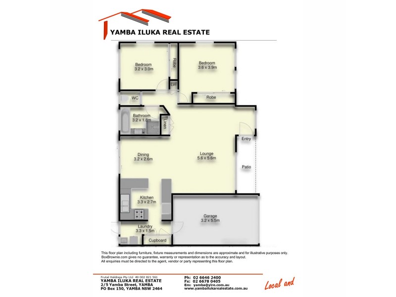 8/1-5 Osprey Drive, Yamba NSW 2464 Floorplan